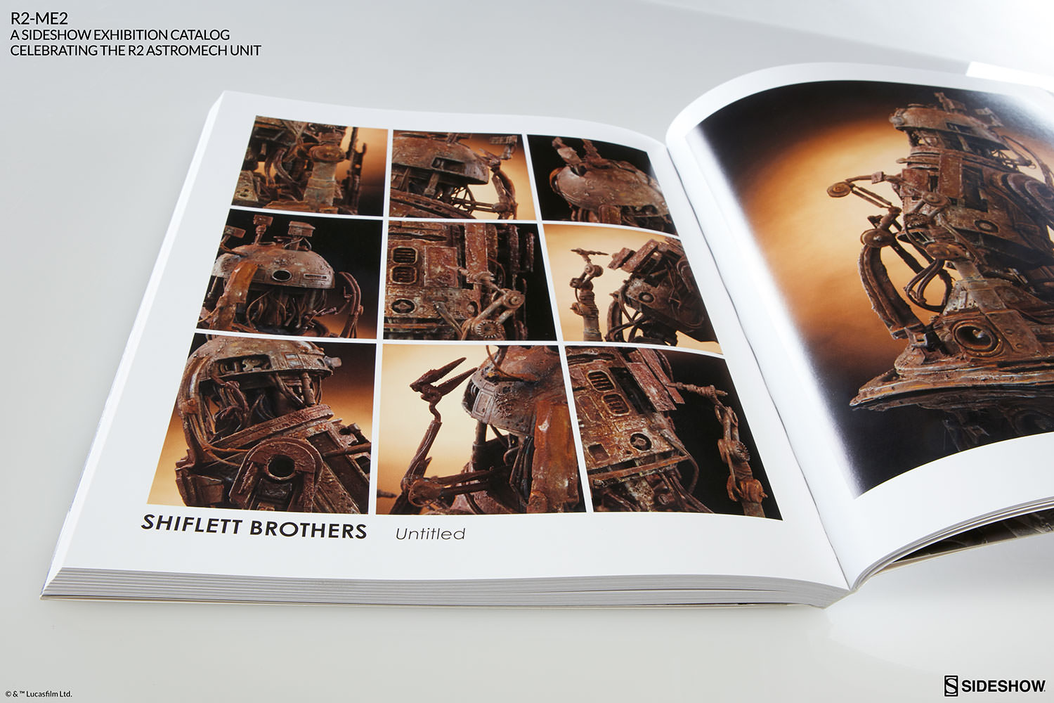 New R2ME2 Sideshow Exhibition Catalog now available for PreOrder