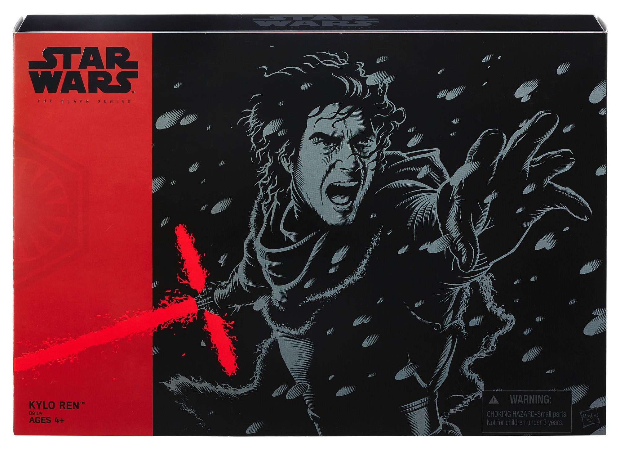 6" BS FA Unmasked Kylo Ren figure 1