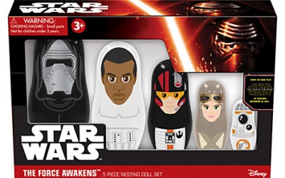New Force Awakens Themed Nesting Doll Set debuts on DisneyStore.com