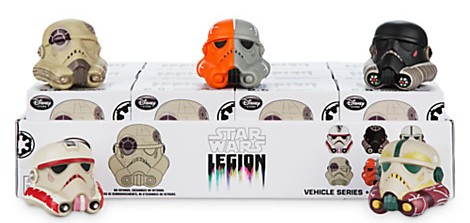 Legion Vehicle Vinylmation Figure Series Tray set 1