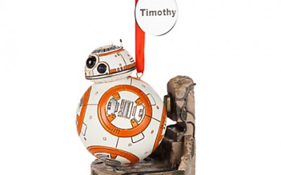 New Force Awakens Light-Up BB-8 Sketchbook Ornament debuts on DisneyStore.com