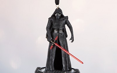 New Force Awakens Light-Up Sketchbook Ornament of Kylo Ren available on DisneyStore.com