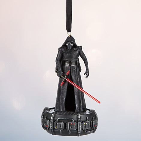 New Force Awakens Light-Up Sketchbook Ornament of Kylo Ren available on DisneyStore.com