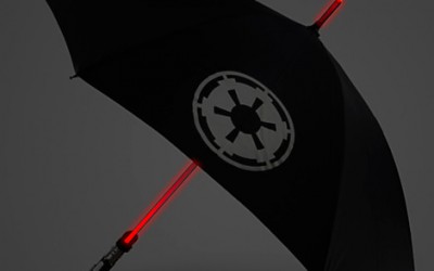 New Darth Vader Light-Up Lightsaber Umbrella available on DisneyStore.com