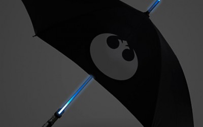 New Luke Skywalker Light-Up Lightsaber Umbrella available on DisneyStore.com