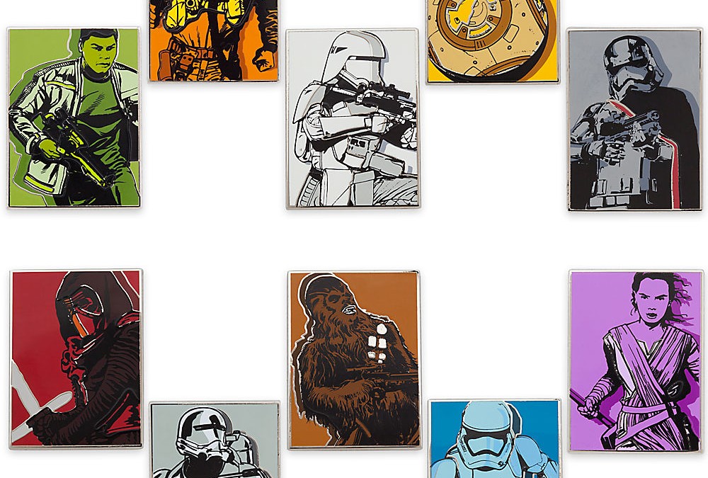 New Force Awakens Mystery Pin Set debuts on DisneyStore.com