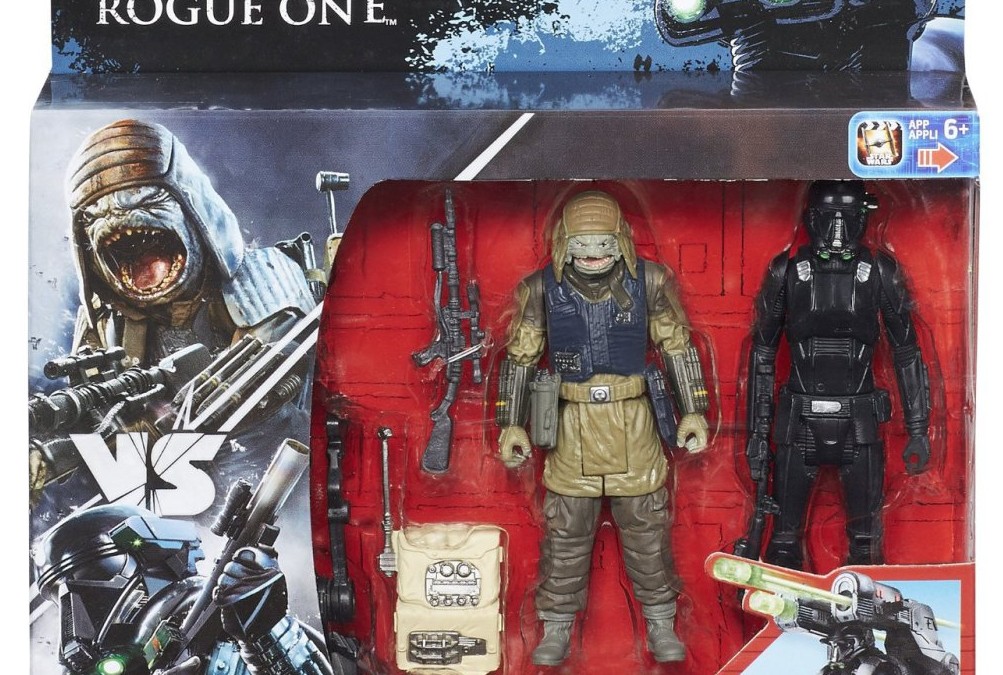 Brand New 3.75" Rogue One Action Figures and Stormtrooper Helmet revealed!