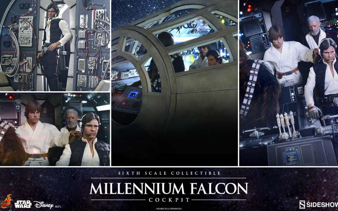 New 1/6th scale Millennium Falcon cockpit from Hot Toys coming soon!