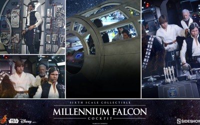 New 1/6th scale Millennium Falcon cockpit from Hot Toys coming soon!