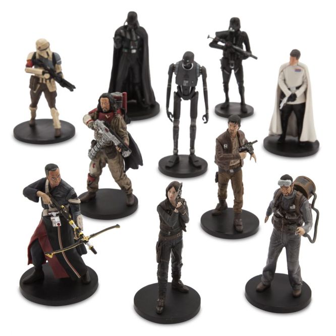 New Rogue One Deluxe Figurine Set coming soon to Disney Store!