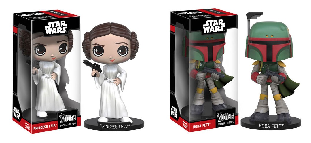 New Star Wars Wobblers Bobble Head Figures from Funko coming soon!