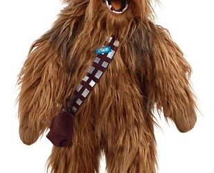 New Mega Poseable Roaring Plush Toy of Chewbacca coming soon to Force Friday