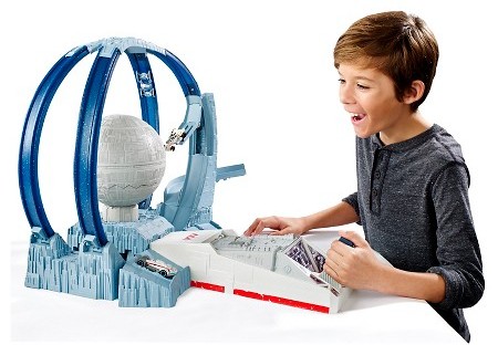 Hot Wheels Rogue One Carships Death Star Revolution Race Trackset 2