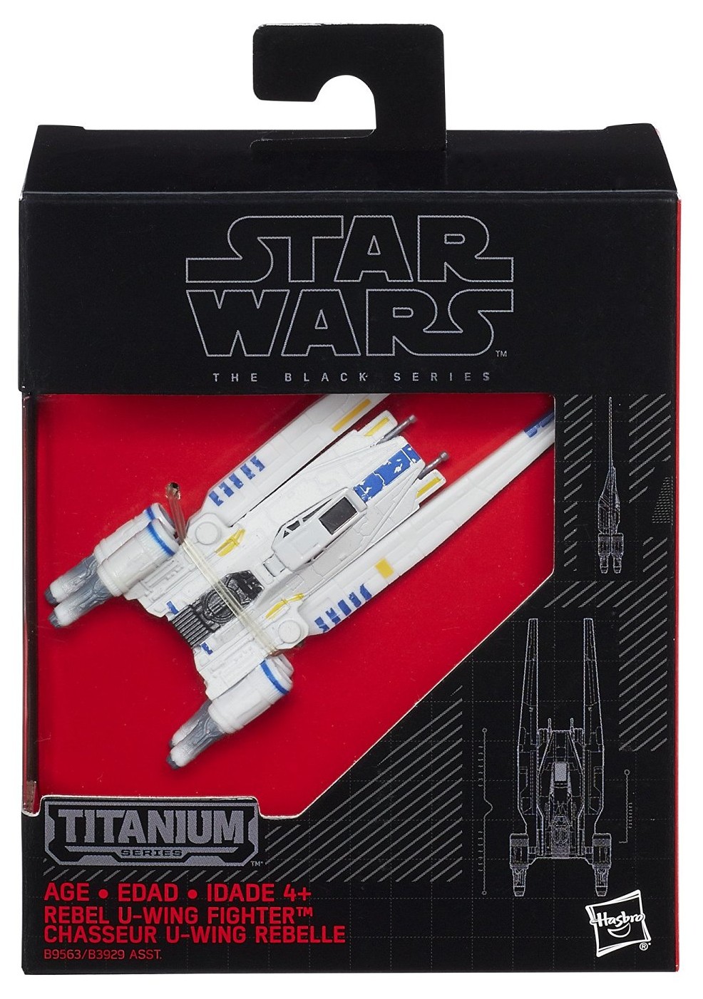 RO BS Titanium Rebel U-Wing Fighter Vehicle toy 1