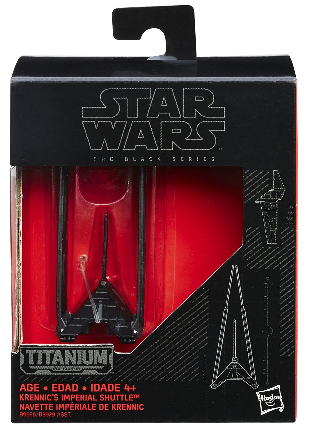RO BS Titanium Krennic's Imperial Shuttle toy 1