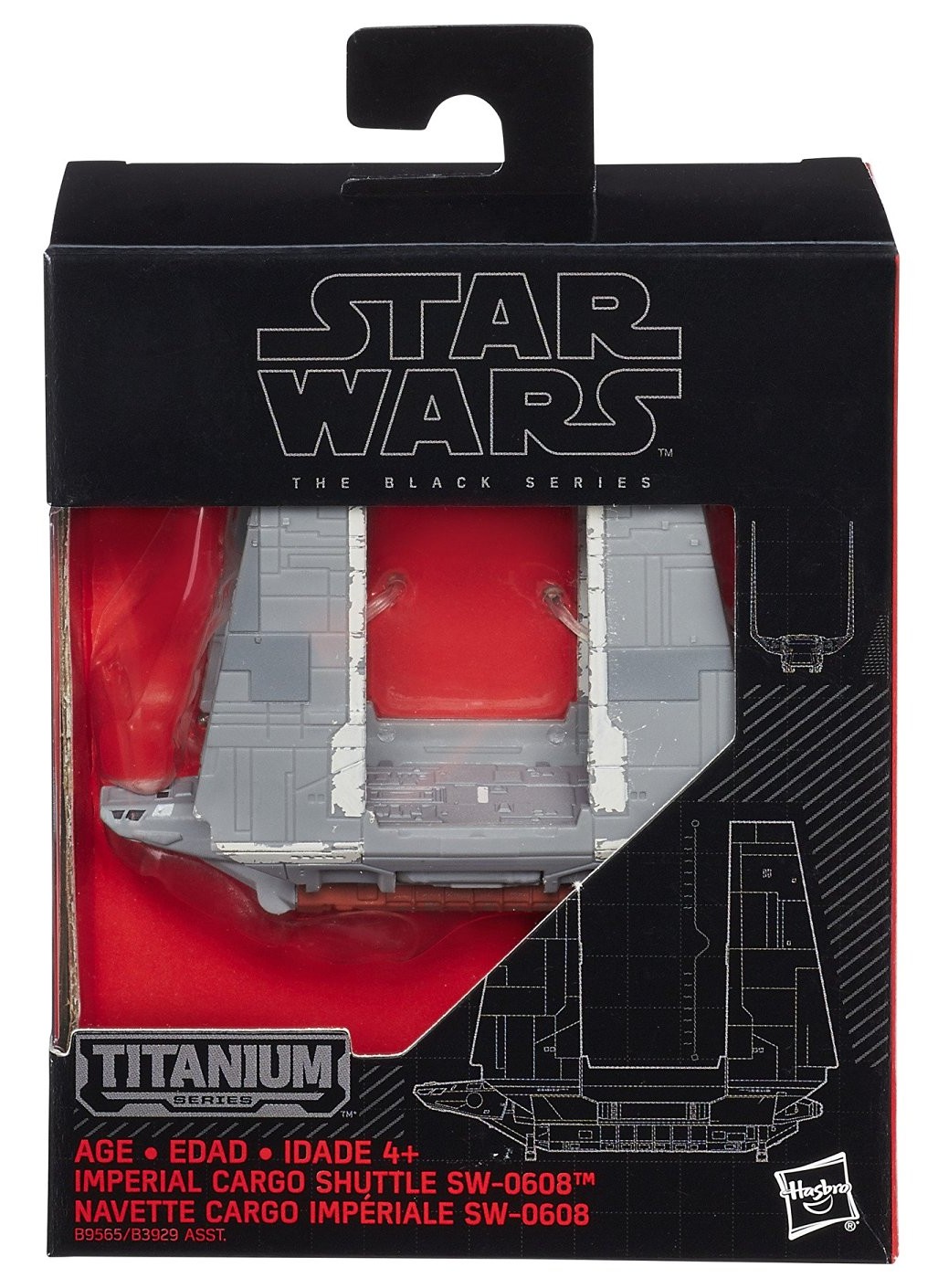RO BS Titanium Imperial Cargo Shuttle Vehicle Toy 1
