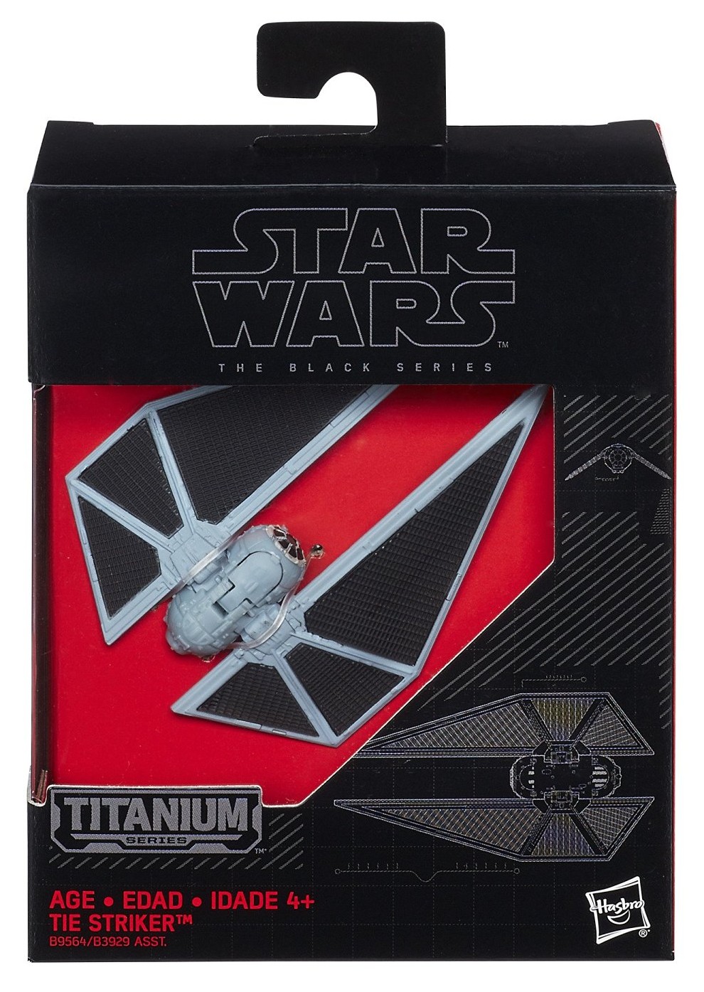 RO BS Titanium Imperial Tie Striker Vehicle toy 1