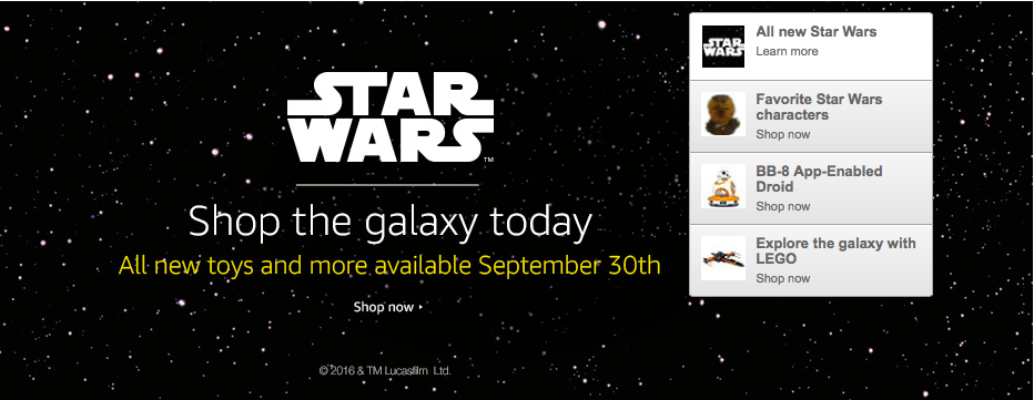 Amazon's Rogue One Toy Celebration!