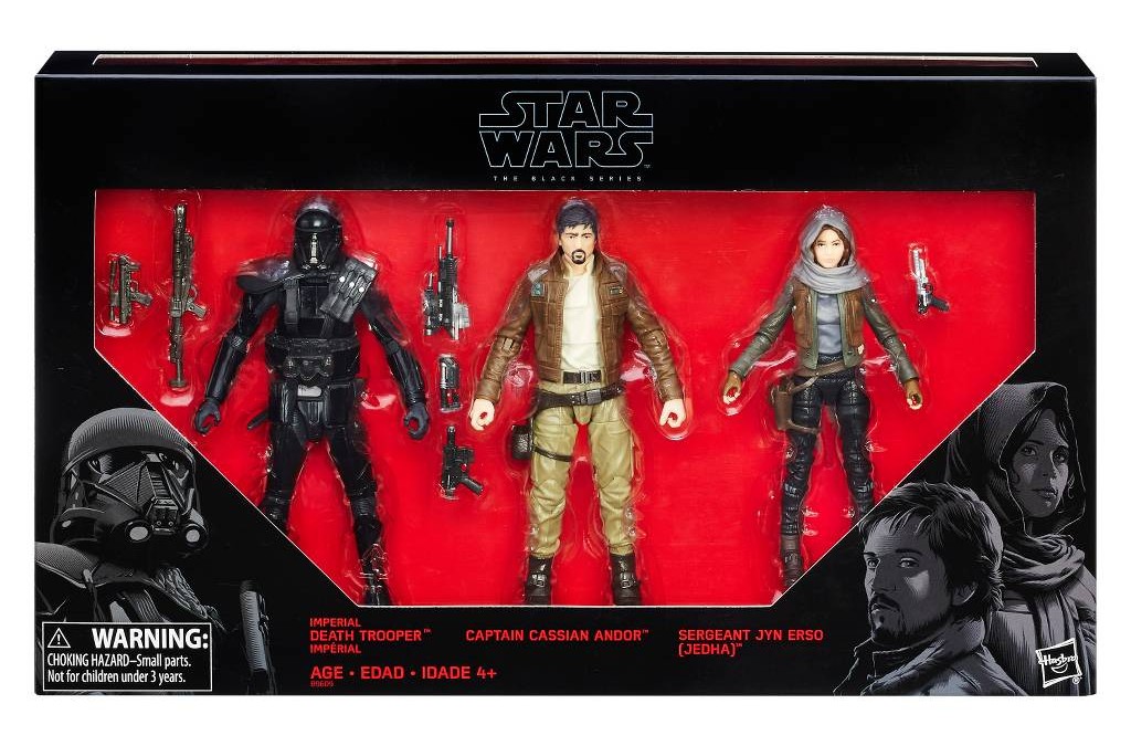 New Rogue One Black Series 6" Action Figure 3-pack debuts on Walmart.com