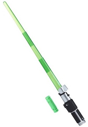 AOTC Master Yoda Blade Builders Electronic Lightsaber toy 2