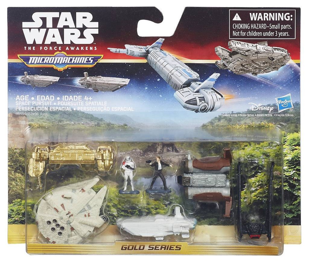 New Force Awakens Micro Machines Space Persuit Deluxe Vehicle Pack ...