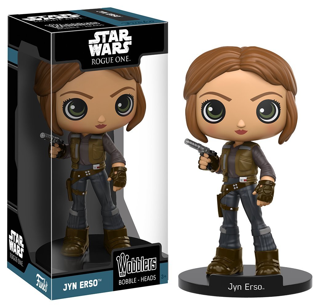 Rogue One Funko Pop! Wobbler Jyn Erso Bobble Head Figure