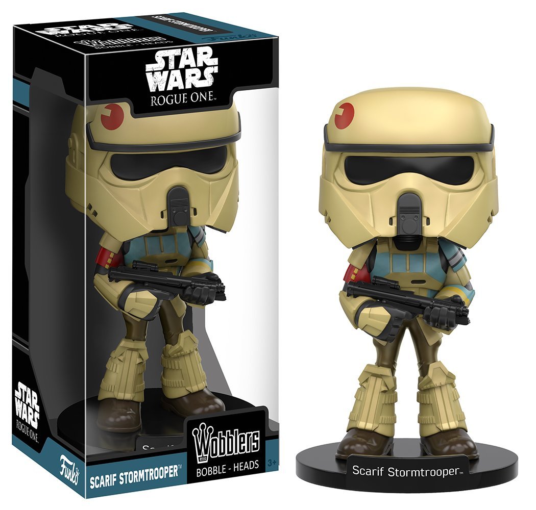 Rogue One Funko Pop! Wobbler Imperial Scarif Stormtrooper Bobble Head Figure