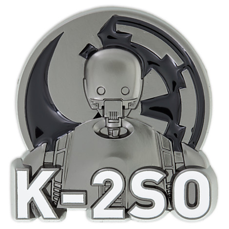 New Rogue One K-2SO Droid Pin now available on DisneyStore.com