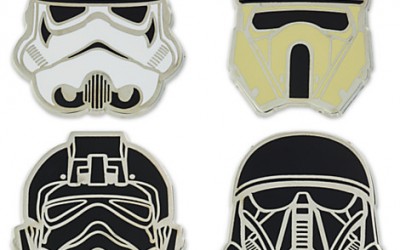 New Rogue One Imperial Stormtrooper Helmet 4-Pin Set available on DisneyStore.com
