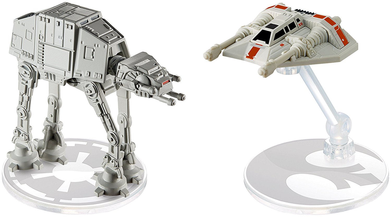 Rogue One Hot Wheels Snowspeeder vs. AT-AT Vehicle toy 2-pack 2