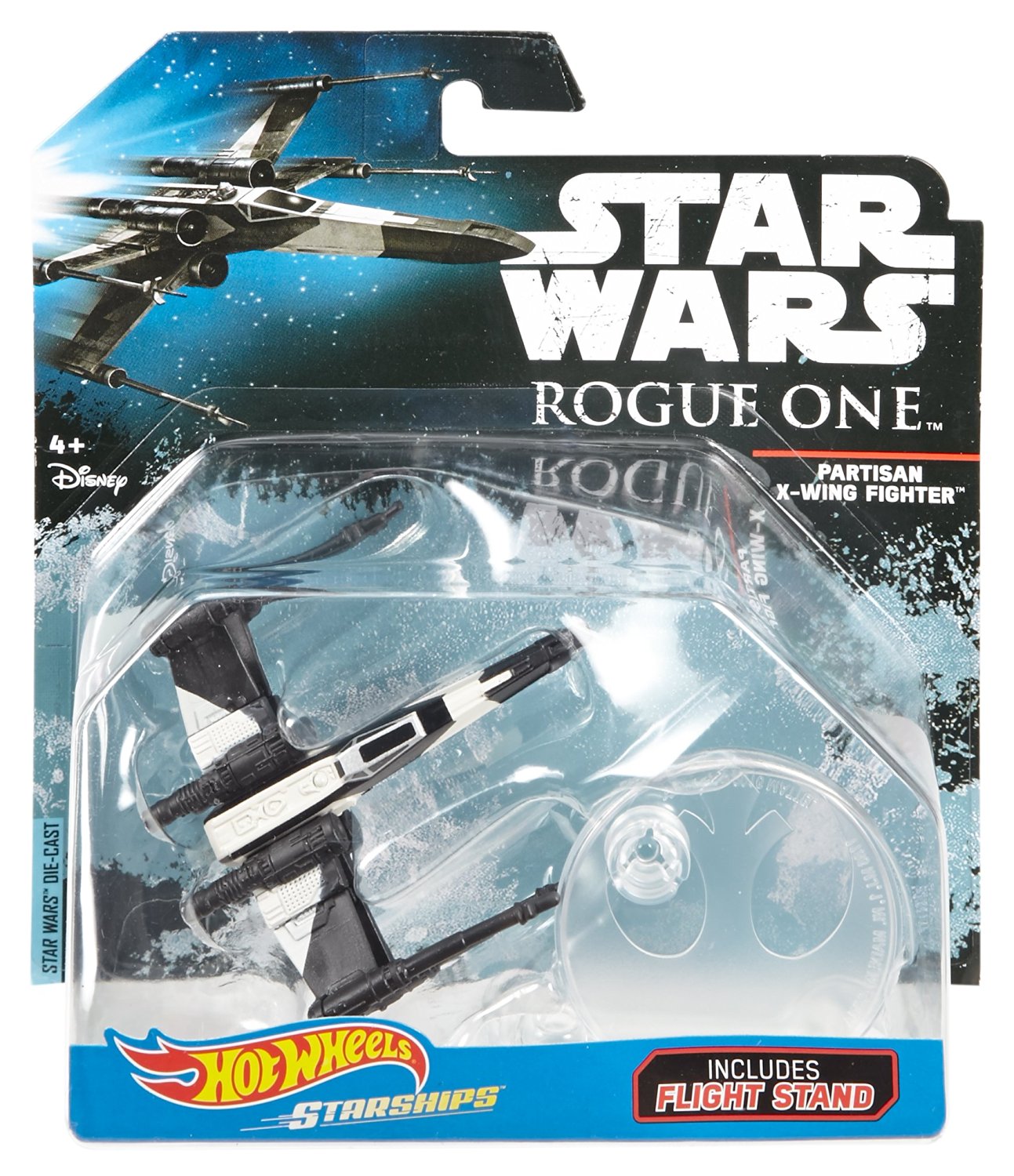 Rogue One Hot Wheels Partisan X-Wing Fighter Vehicle toy 1