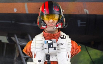 New Force Awakens Poe Dameron X-Wing Pilot Mini Bust available for Pre-Order