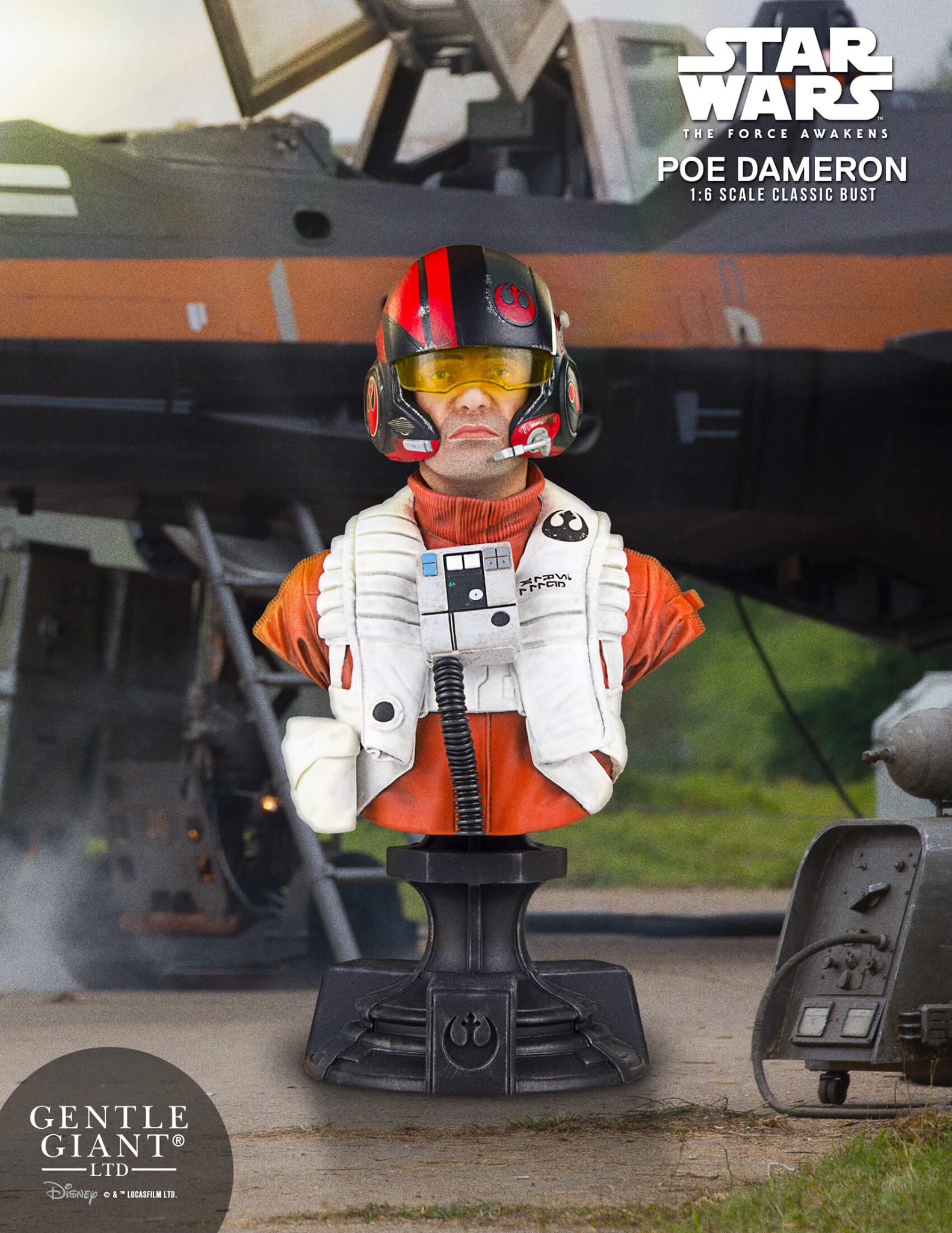 FA Poe Dameron mini bust 1