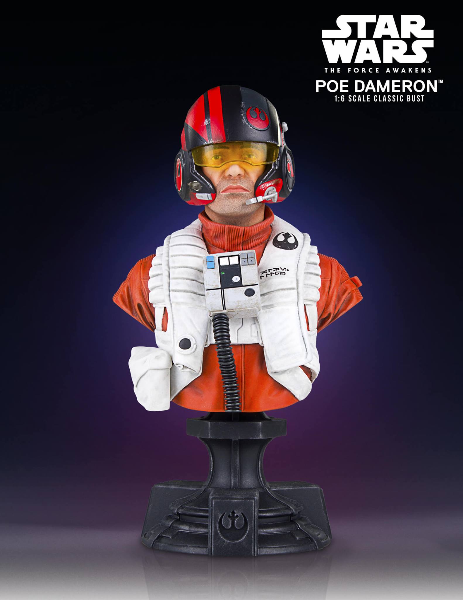 FA Poe Dameron mini bust 2