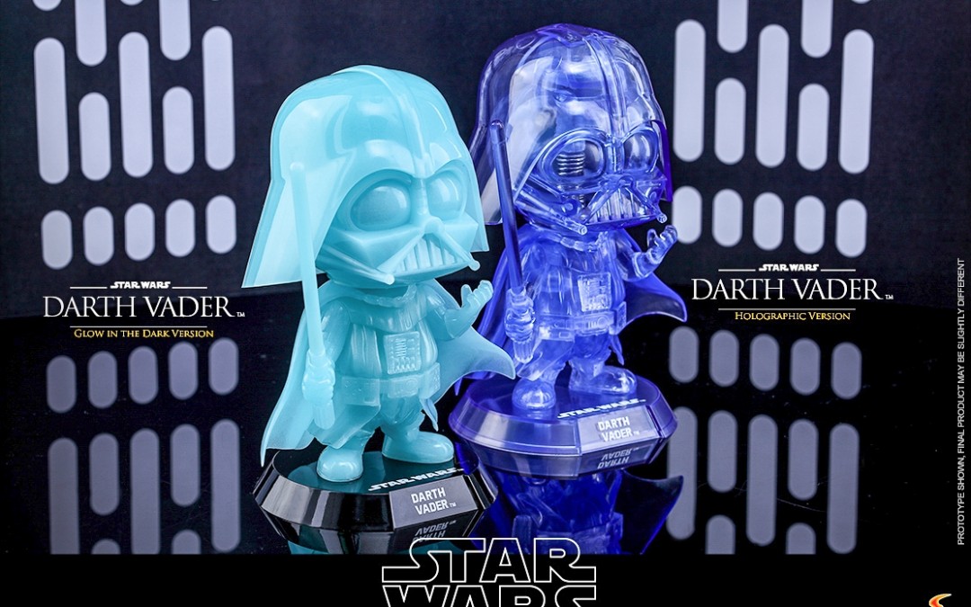 Two New Darth Vader Cosbaby Bobble Head toys revealed by Hot Toys