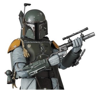 New MAFEX Boba Fett Action Figure now available for purchase on hlj.com