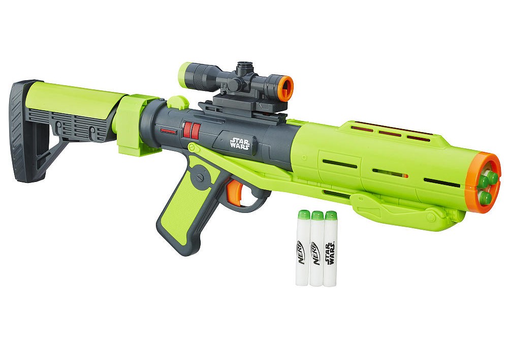 New Exclusive Rogue One Glowstrike Deathtrooper Nerf Blaster now available on Toysrus.com