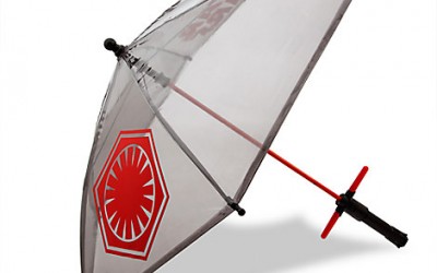 New Force Awakens Kylo Ren lightsaber umbrella available on DisneyStore.com