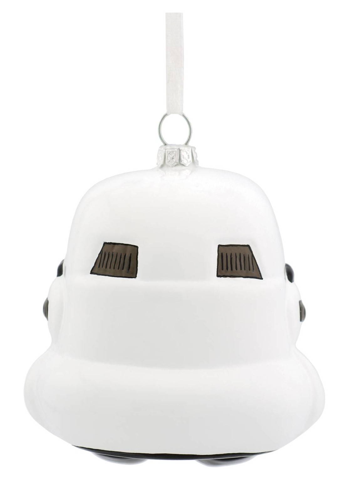 SW Stormtrooper Helmet Glass Ornament 2