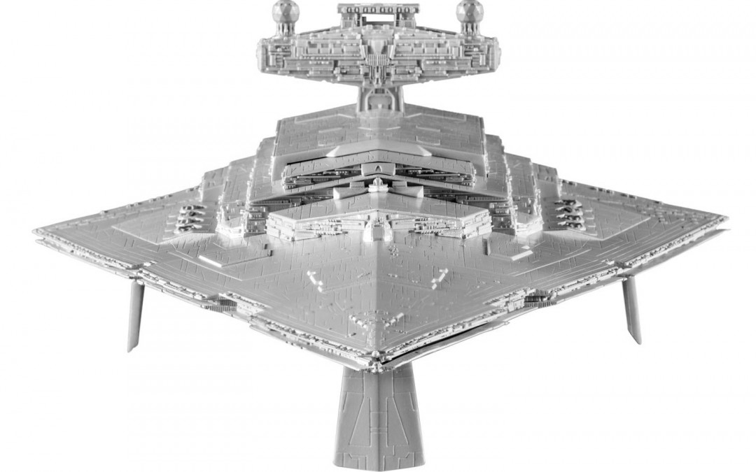 New Rogue One Imperial Star Destroyer Snap Tite kit available on Walmart.com