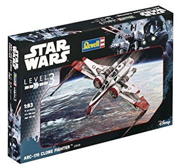 Rogue One (Revenge of the Sith) ARC-170 Fighter plastic model kit