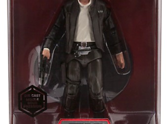 New Force Awakens Han Solo Elite Series figure available on DisneyStore.com