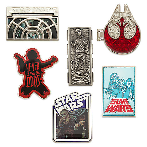 Han Solo limited edition pin set 2