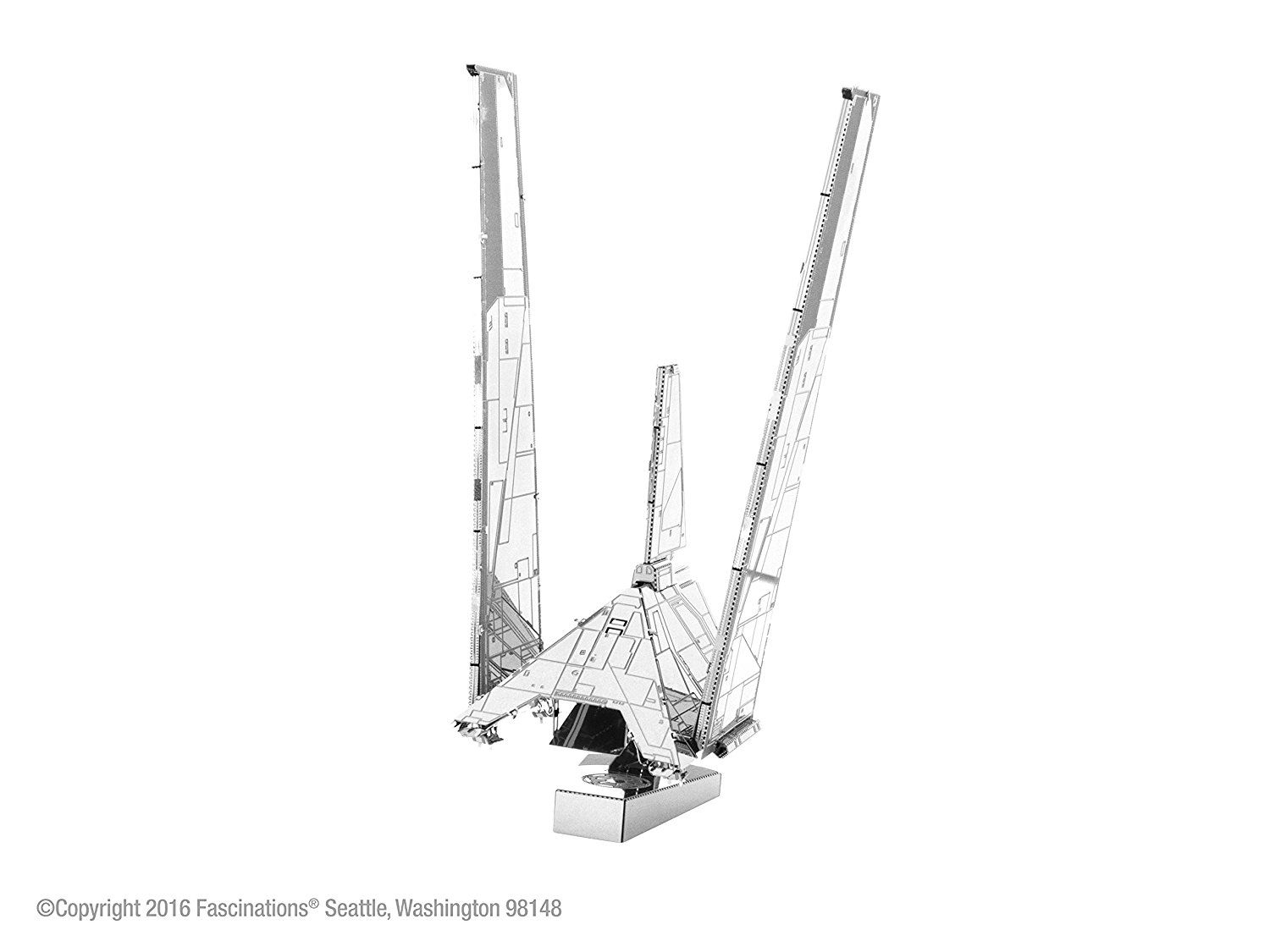 Rogue One Director Krennic's Imperial Shuttle 3D Earth Metal Model Kit