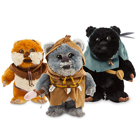 ROTJ Ewok LEC Plush Set 2