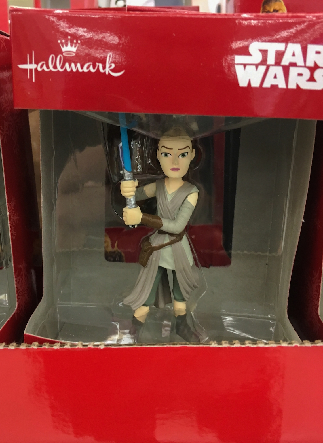 Force Awakens Disney Infinite Rey Christmas Ornament