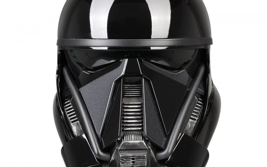 New Rogue One Imperial Deathtrooper helmet available for pre-order on Anovos.com