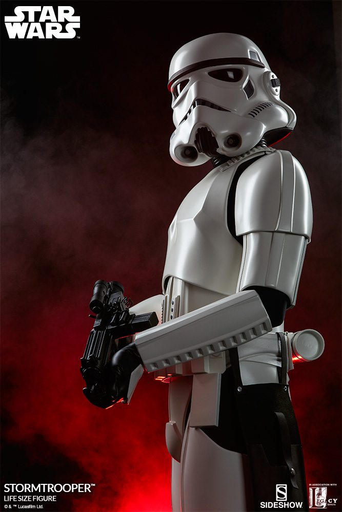 life size imperial stormtrooper sharper image