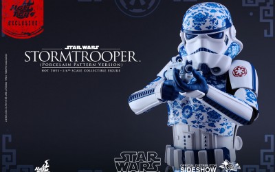 New Exclusive 1/6th scale Porcelain Pattern Version Stormtrooper Figure from Hot Toys is available for pre-order