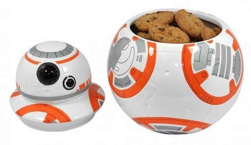 New Force Awakens BB-8 Ceramic Cookie Jar available for pre-order on Merchoid.com